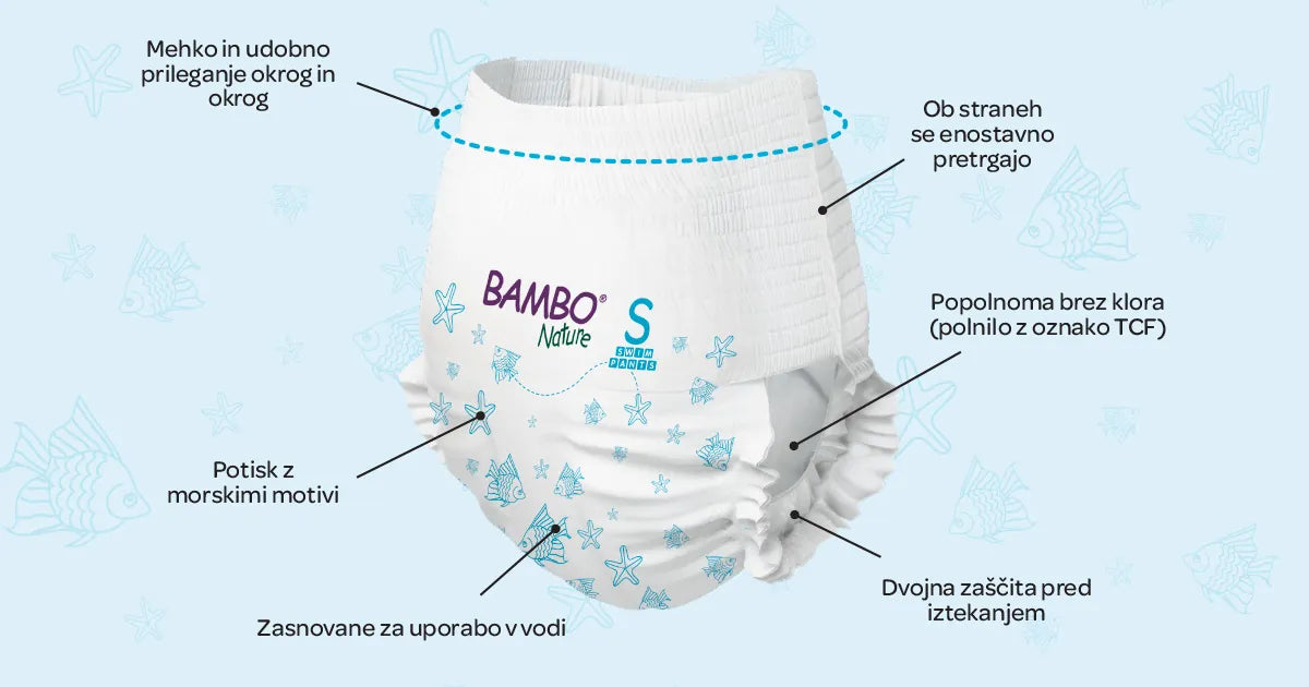 Bambo Nature - Plavalnimi Hlačkami - Lastnosti
