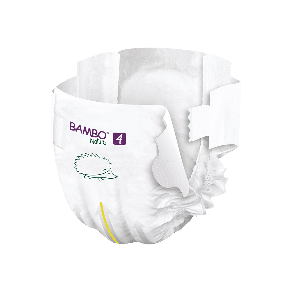 Bambo Nature velikost 4 (7-14 kg), 48 kom