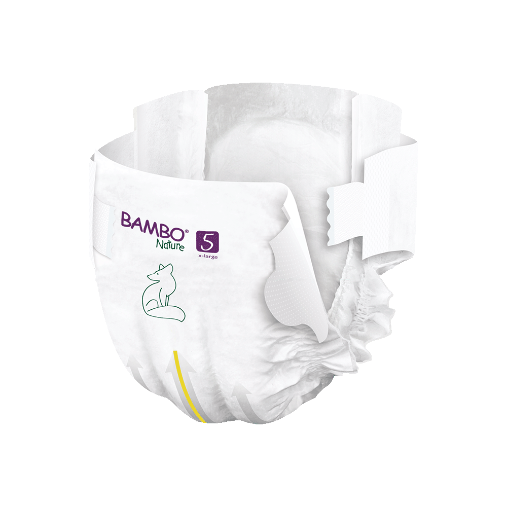 Bambo Nature velikost 5 (12-18 kg), 22 kom