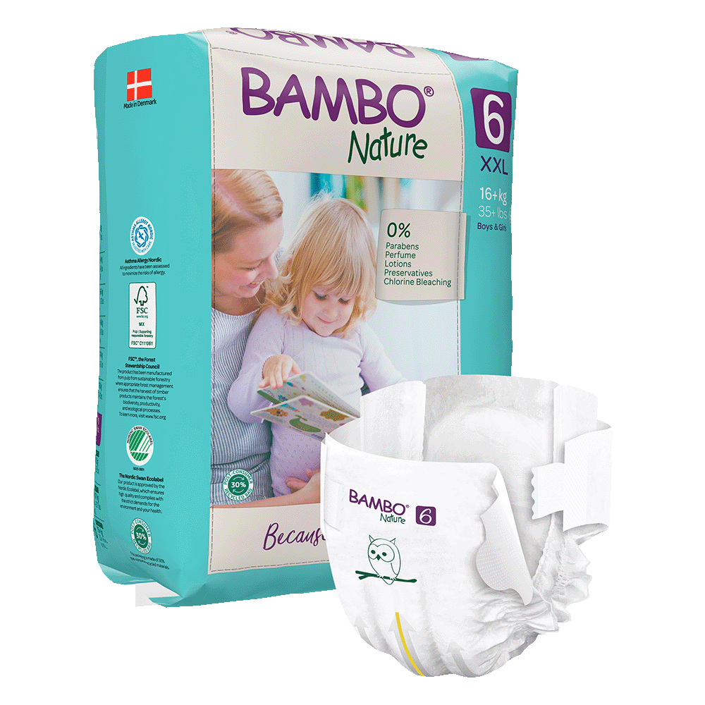 Bambo Nature velikost 6 (16+ kg), 20 kom