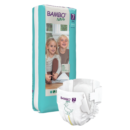 Bambo Nature velikost 7 (18+ kg), 40 kom