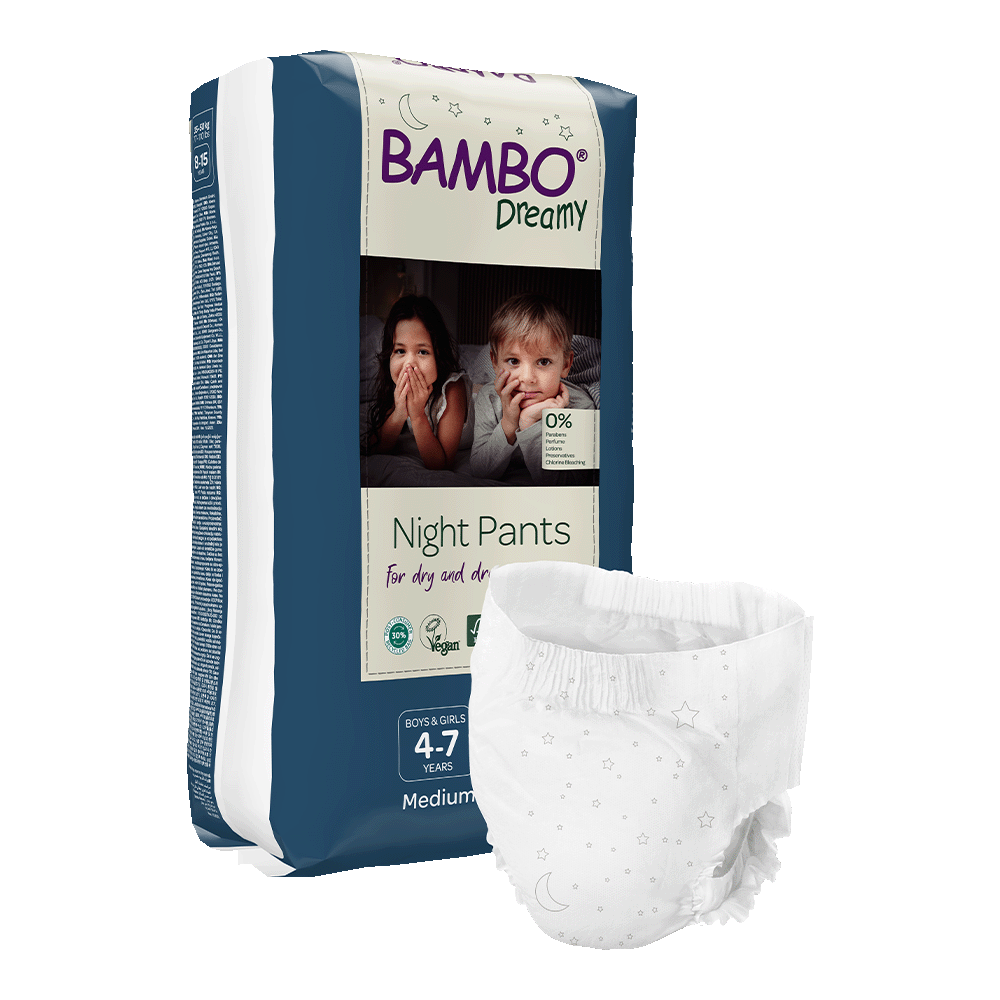 Bambo Dreamy, Nočne hlačke, 4-7 let (15-35 kg), 10 kom