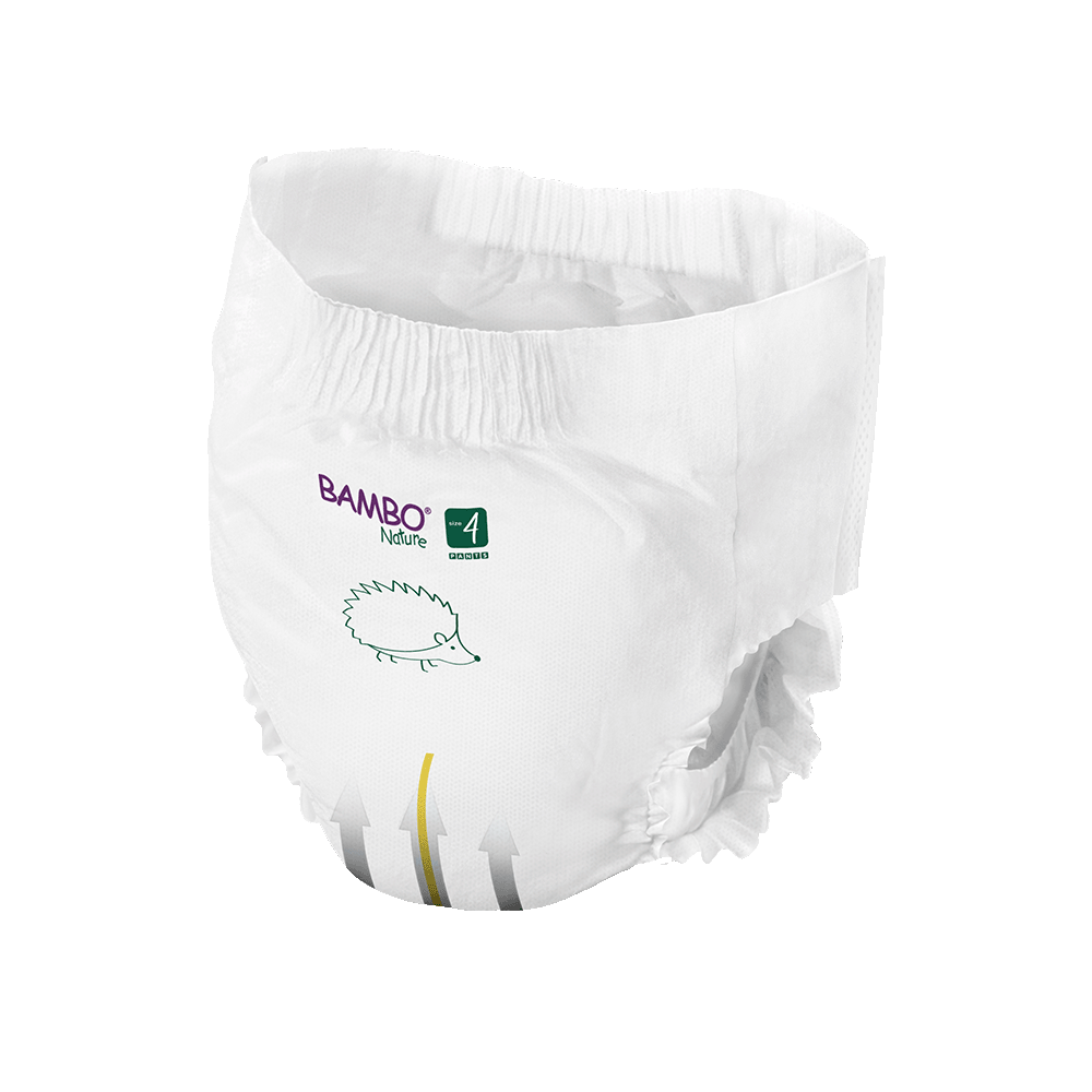 Bambo Nature hlačne pleničke velikost 4 (7-14 kg), 20 kom
