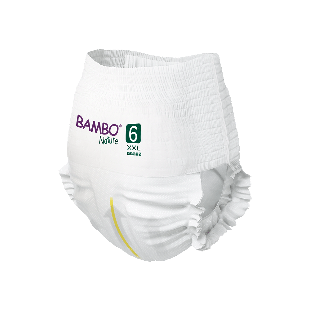 Bambo Nature hlačne pleničke velikost 6 (15+ kg), 38 kom