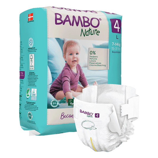 Bambo Nature velikost 4 (7-14 kg), 24 kom