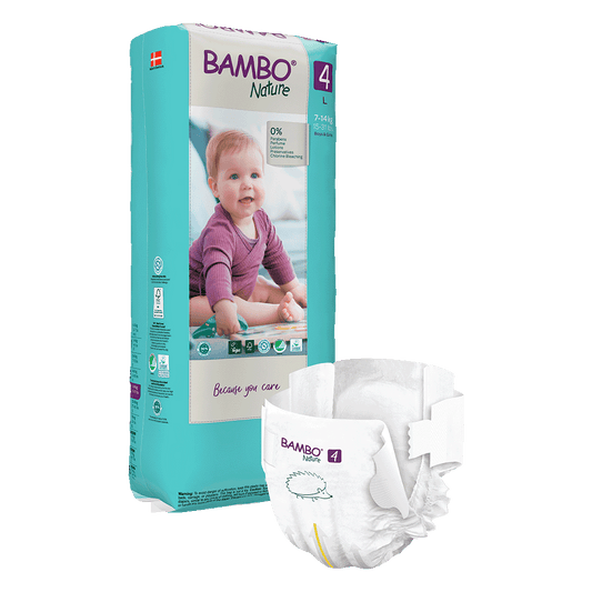 Bambo Nature velikost 4 (7-14 kg), 48 kom