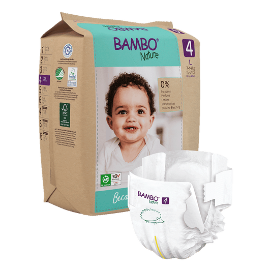 Bambo Nature velikost 4 (7-14 kg), 24 kom