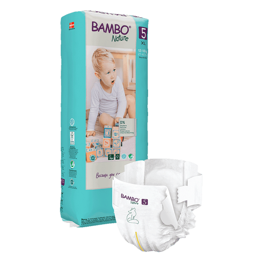 Bambo Nature velikost 5 (12-18 kg), 44 kom