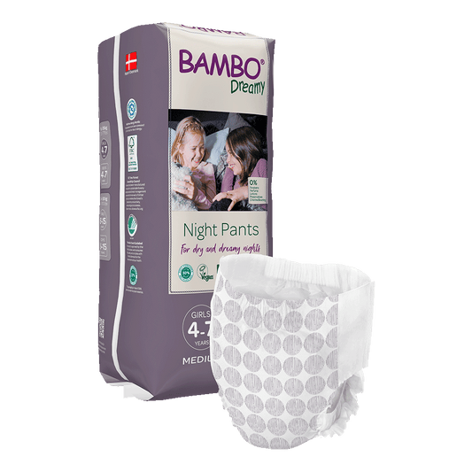 Bambo Dreamy, Nočne hlačke za deklice, 4-7 let (15-35 kg), 10 kom