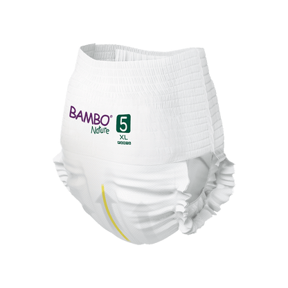 Bambo Nature hlačne pleničke velikost 5 (11-17 kg), 38 kom