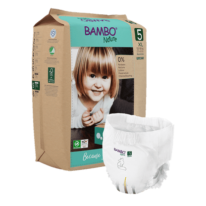 Bambo Nature hlačne pleničke velikost 5 (12-18 kg), 19 kom