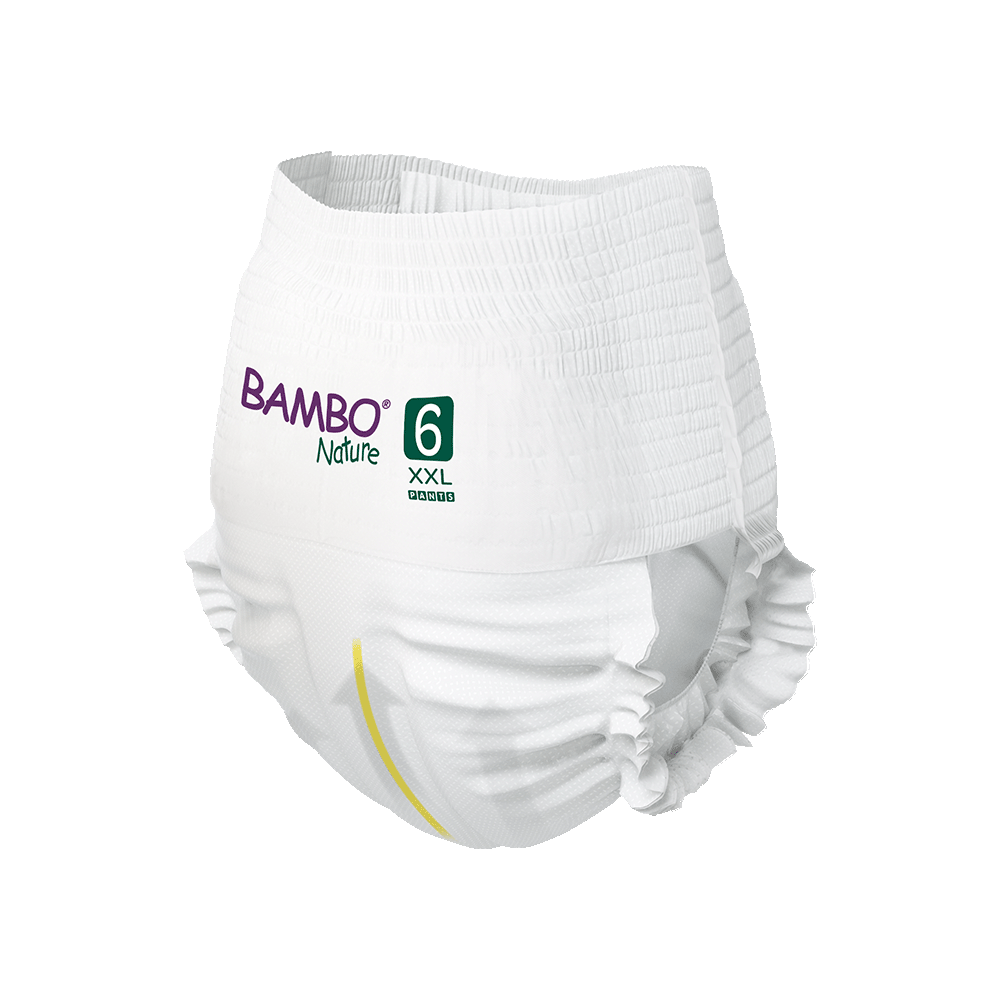 Bambo Nature hlačne pleničke velikost 6 (15+ kg), 18 kom