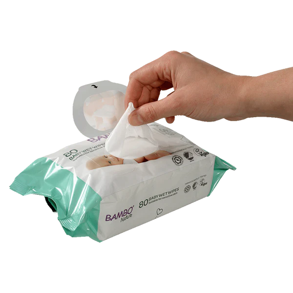 Družinski paket Otroški vlažni čistilni robčki, 12 zavitkov